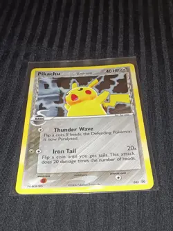 Pokemon TCG Pikachu Promo Card 035 Delta Species Holo LP/NM - Image 5