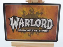 WARLORD Saga of the Storm CCG Character Card QUARTERMASTER DIRGE 09/78 #1034 - Image 2