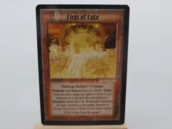 WARLORD Saga of the Storm CCG Dungeon Card FIRES OF FATE 43/78 #1084 - Image 1