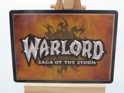 WARLORD Saga of the Storm CCG Weapon Item Card ISHARA'A TIDAL MACE 71/78 - Image 2