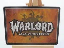 WARLORD Saga of the Storm CCG Weapon Item Card ISHARA'A TIDAL MACE 71/78 #1065 - Image 2