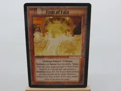 WARLORD Saga of the Storm CCG Dungeon Card FIRES OF FATE 43/78 - Image 1