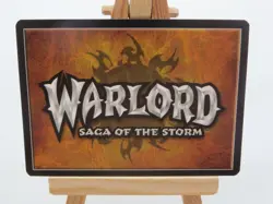 WARLORD Saga of the Storm CCG Dungeon Card FIRES OF FATE 43/78 #1083 - Image 2