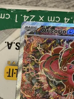 ORICORIO EX 024 Phantasmal Flames UPC Black Star Promo Pokemon TCG Card - Image 5