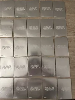 Yu-Gi-Oh Silver Metallic Duelist Card Protectors 96KT x60 Vintage Sleeves RARE - Image 5