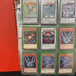Vintage Yugioh Collection Lot 1st Edition 350 Cards With Binder - Image 1