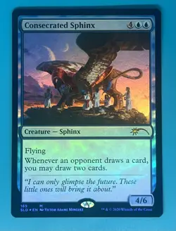 Mtg Secret Lair Consecrated Sphinx (165) Foil - Image 1
