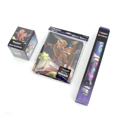 Wilds of Eldraine Food Fight Playmat + Alcove FLIP Deck Box & Binder MTG | NEW - Image 1