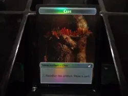 MTG Foil: Clue/Bird Token - Image 1