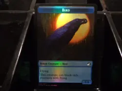 MTG Foil: Clue/Bird Token - Image 2