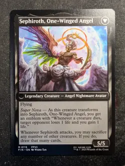 Sephiroth, Fabled SOLDIER / Sephiroth One-Winged Angel - UB: Final Fantasy (MTG) - Image 2