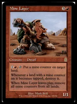 Mine Layer Magic the Gathering MTG Odyssey - Image 1