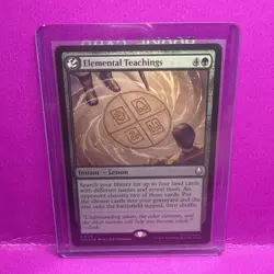 Elemental Teachings (Foil) N/M Avatar The Last Airbender Magic The Gathering MTG - Image 1
