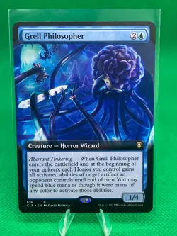 MTG - (Extended Art) GRELL PHILOSOPHER - Battle for Baldur's Gate (R) - Image 1