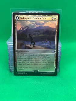 Sidequest: Catch a Fish Foil Final Fantasy - MTG - Image 1