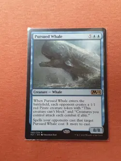 MTG Magic M21 - Pursued Whale/Baleine pourchassee, English - Image 2