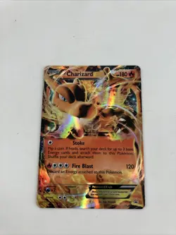 Pokemon TCG Charizard EX XY29 Black Star Promo XY Promo Ultra Rare Holo - Image 1