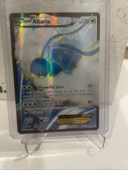 ALTARIA EX - 123/124 XY: Fates Collide Pokemon TCG - FULL ART 2016 Nm - Image 1