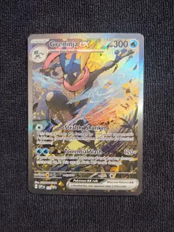 Greninja ex - SVP132 Black Star Promo Special Illustration Pokemon - NM - Image 1