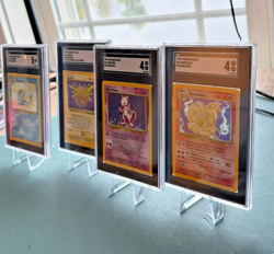 1999 Pokemon Holo Lot - Mewtwo, Ninetales, Vaporeon, Zapdos SGC 4-5 Vintage WOTC - Image 5