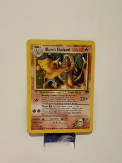 Blaine's Charizard - Unlimited Gym Challenge Holo Rare 2/132 (2000) Pokemon TCG - Image 1