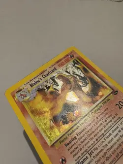 Blaine's Charizard - Unlimited Gym Challenge Holo Rare 2/132 (2000) Pokemon TCG - Image 4