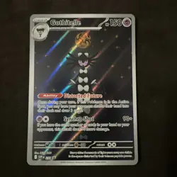 Pokemon TCG Gothitelle SVP 211 Black Star Promo White Flare - Image 1