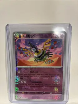 2025 Pokemon SV White Flare Sigilyph Reverse Holo Master Ball Uncommon #038/086 - Image 1