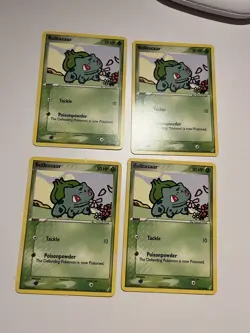 Pokemon TCG Bulbasaur EX Crystal Guardians 45/100 Regular Common Non Holo NM/LP - Image 3