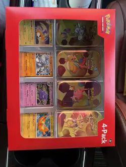 Lot Of 2 Pokemon TCG Scarlet & Violet 151 Mini Tin 4-Pack Sam’s Club Sealed New - Image 3