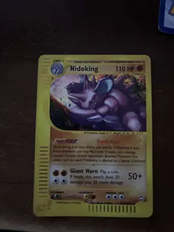 Pokemon TCG Nidoking H18/H32 Holo Aquapolis 2003 E Reader - Image 2