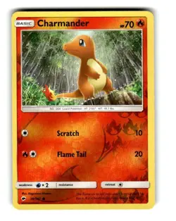 Pokemon Burning Shadows Charmander 18/147 Reverse Holo - Image 1