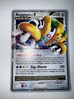 Regigigas LV.X DP30 Diamond and Pearl Promos Holo LP/NM condition. Rare! - Image 1