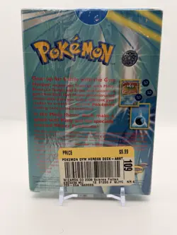 ?? Pokemon TCG Gym Heroes Misty Theme Deck - Factory Sealed (WOTC 2000) - Image 2