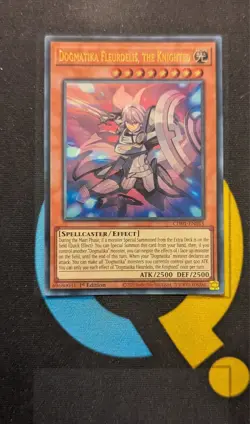CH01-EN015 Dogmatika Fleurdelis, the Knighted Alt Art Ultra Rare YuGiOh - Image 1