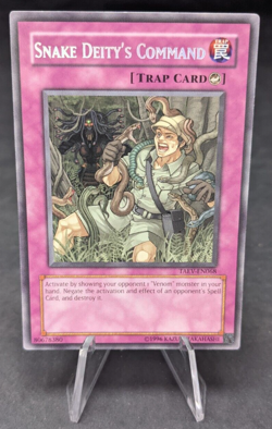 Snake Deity's Command - Yugioh TCG - TAEV-EN068 - Misprint Secret Rare Lettering - Image 1