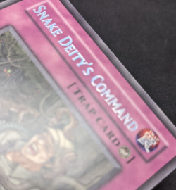 Snake Deity's Command - Yugioh TCG - TAEV-EN068 - Misprint Secret Rare Lettering - Image 2