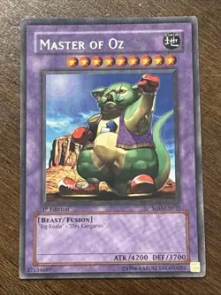 Master of OZ SOD-EN035 Soul of the Duelist-1st Edition Rare LP - Image 1