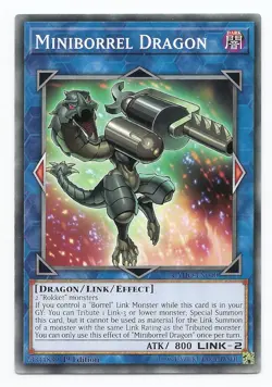 Miniborrel Dragon CYHO-EN040 Common Yu-Gi-Oh Card English 1st Edition New - Image 1