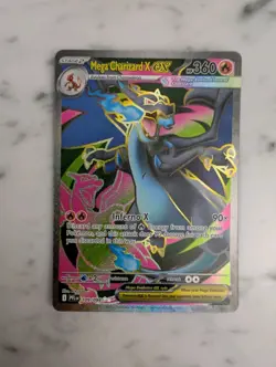Mega Charizard X ex 109/094 - Pokemon Phantasmal Flames Card - NM/M - Image 1