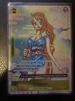 O-Nami OP06-101 Event Pack Vol. 5 Promo Rare One Piece Card LP - Image 1