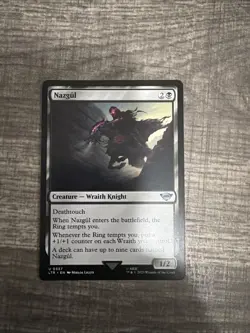 MTG Nazgul LTR #337 Normal Card, Near Mint Condition - Image 1