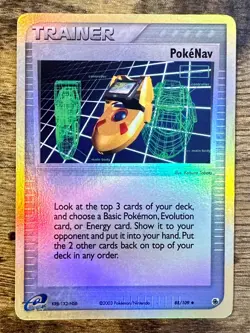 PokeNav 88/109 2003 EX Ruby & Sapphire Nintendo Pokemon Card Reverse Holo - Mp - Image 1