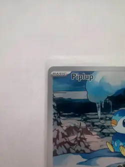 Piplup 098/094 Illustration Rare Pokemon card Holo Mint Condition Pack Fresh - Image 3
