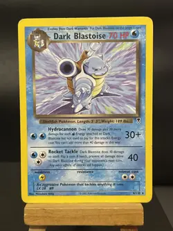 Pokemon Card Dark Blastoise 4/110 Legendary Collection Rare Non Holo Played - Image 1