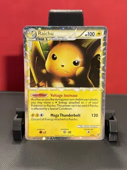 Pokemon TCG Raichu Holo Prime Card 83/90 Undaunted Set - Image 1