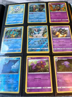 pokemon binder collection 600+ cards w/stacked cards With some Full arts! - Image 5