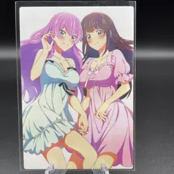 Akari Watanabe And Shiori Sakurazaka Anime Waifu Card Doujin ACG Goddess Holo - Image 2