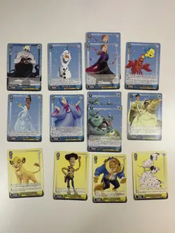 Disney 100 Weiss Schwarz 39 Card Lot (as Pictured) OC7 READY TO SHIP - Image 3