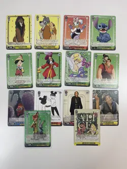 Disney 100 Weiss Schwarz 39 Card Lot (as Pictured) OC7 READY TO SHIP - Image 4